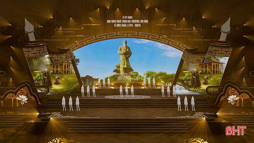 Thiết kế sân khấu chương trình lễ kỷ niệm 300 năm Ngày sinh Hải Thượng Lãn Ông Lê Hữu Trác. bqbht_br_a1.jpg
