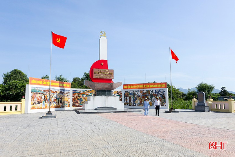 Bến đò Thượng Trụ (xã Thiên Lộc, Can Lộc) - nơi diễn ra hội nghị thành lập Tỉnh ủy lâm thời Hà Tĩnh năm 1930. a3.jpg