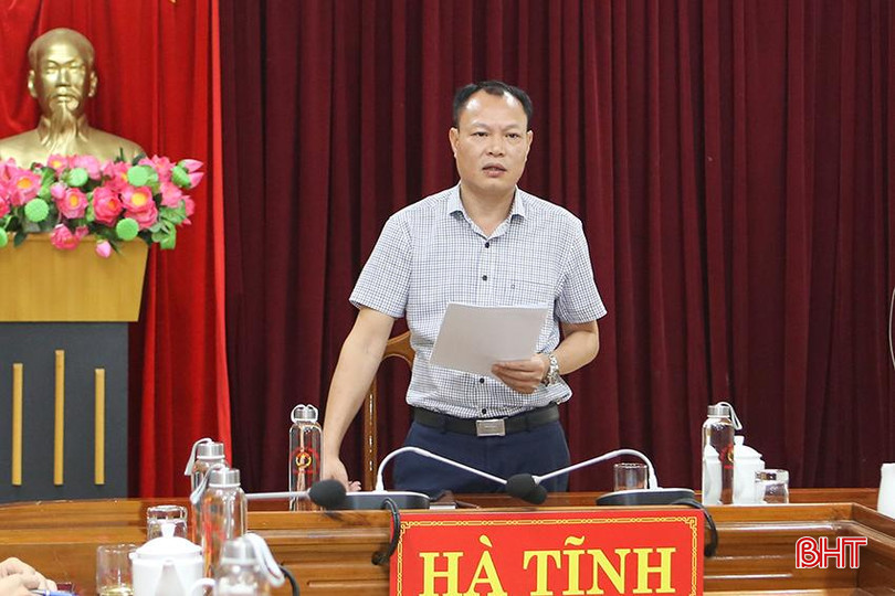 Phó Chủ tịch Ủy ban MTTQ tỉnh Thái Ngọc Hải kết luận cuộc họp. a4.jpg