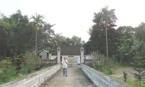 Nhà thờ họ Nguyễn Khắc yên bình giữa không gian tịch lặng