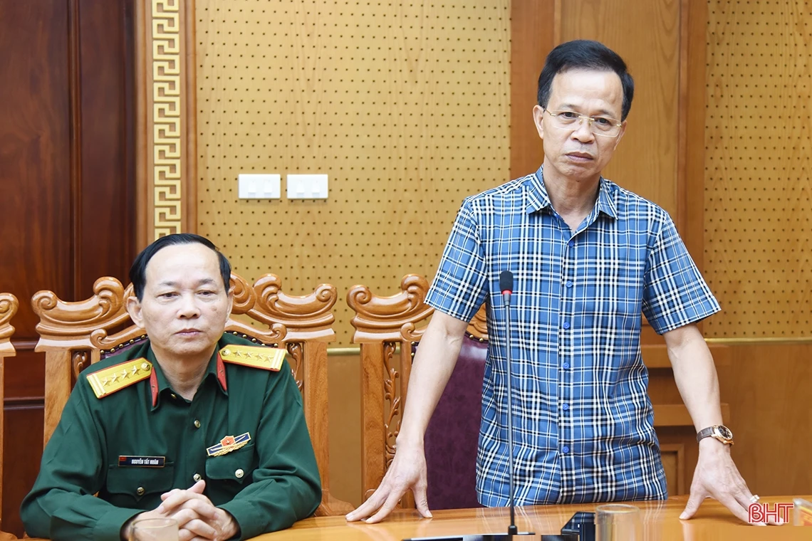 Gặp mặt cán bộ thuộc diện Ban Thường vụ Tỉnh ủy Hà Tĩnh quản lý đến tuổi nghỉ hưu