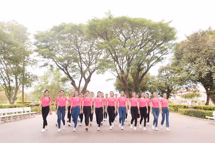 Thí sinh Hoa hậu Việt Nam khoe vẻ đẹp khoẻ khoắn trong trang phục võ