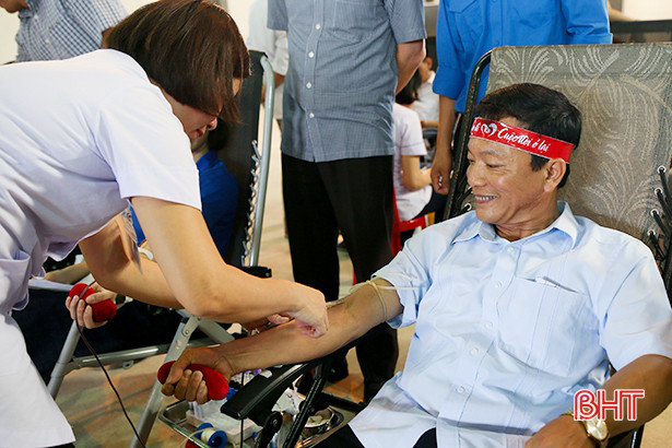 Ngày hội hiến máu tình nguyện năm 2018 thu về 188 đơn vị máu