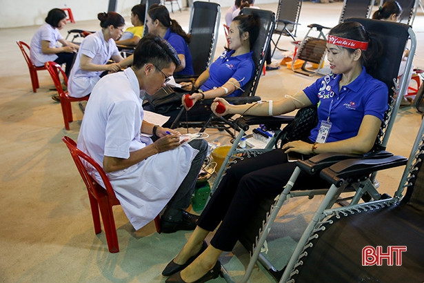 Ngày hội hiến máu tình nguyện năm 2018 thu về 188 đơn vị máu