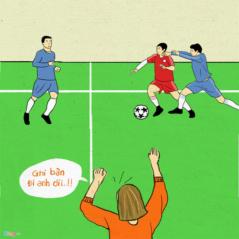 Mùa World Cup, đến khổ vì con trai mê bóng đá hơn người yêu