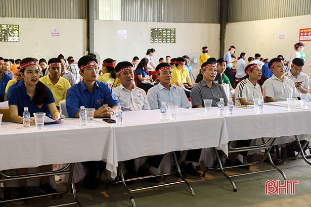 Ngày hội hiến máu tình nguyện năm 2018 thu về 188 đơn vị máu