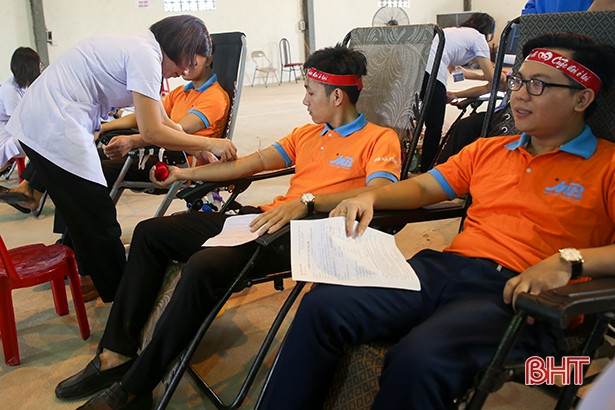 Ngày hội hiến máu tình nguyện năm 2018 thu về 188 đơn vị máu