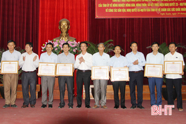 Các nghị quyết làm thay đổi diện mạo huyện Nghi Xuân