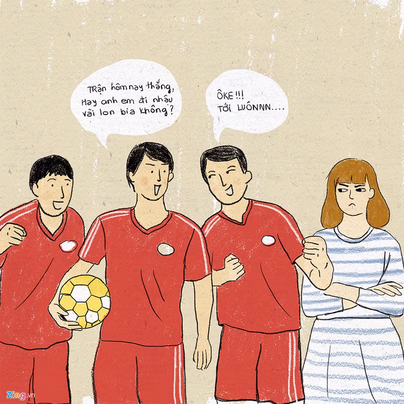 Mùa World Cup, đến khổ vì con trai mê bóng đá hơn người yêu