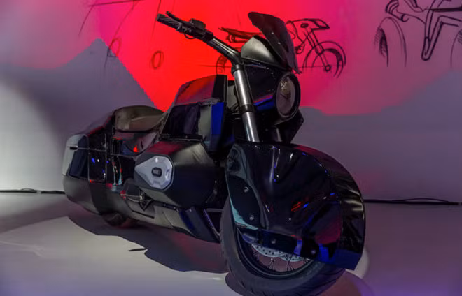 Hé lộ mô tô khổng lồ hộ tống Tổng thống Putin trong tương lai