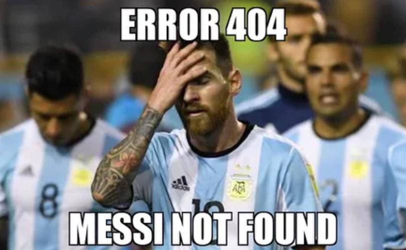 Ảnh chế Messi thảm bại trước Croatia tràn ngập mạng xã hội