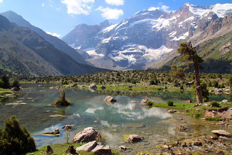 9 quốc gia có độ cao địa hình trung bình đứng đầu thế giới