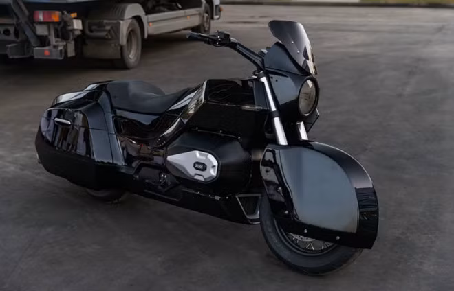 Hé lộ mô tô khổng lồ hộ tống Tổng thống Putin trong tương lai