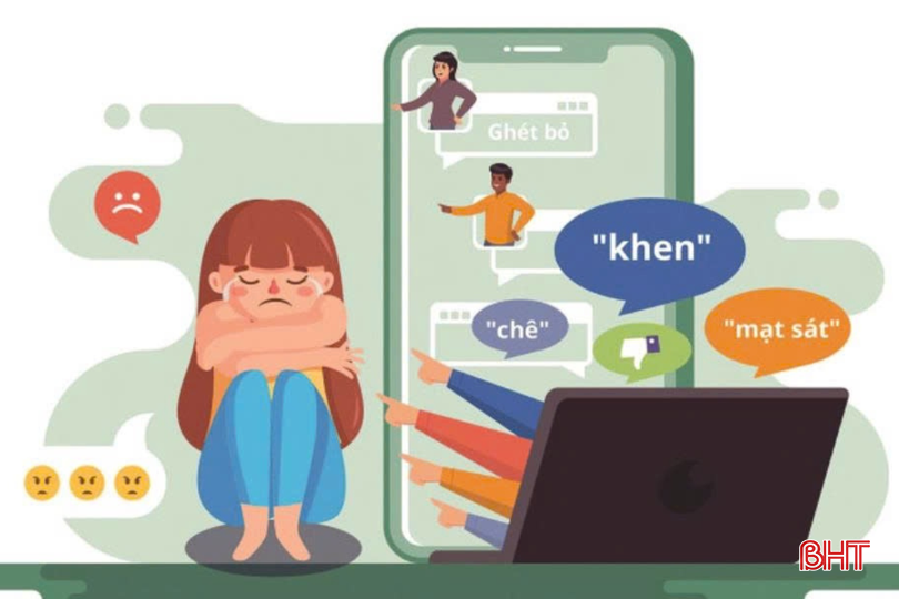 Đôi khi "bạo hành ngôn từ" lại đến từ chính những người cùng giới. Minh họa internet