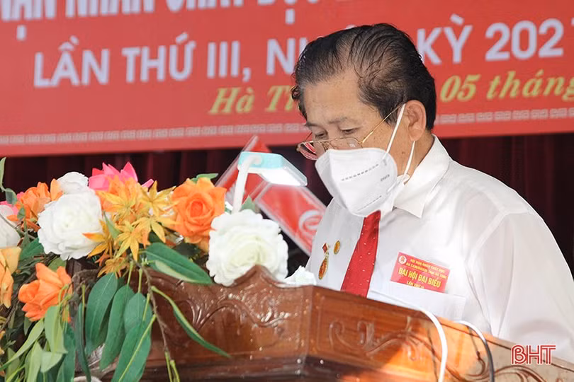 Ông Nguyễn Minh Nguyên làm Chủ tịch Hội Nạn nhân chất độc da cam/dioxin Hà Tĩnh