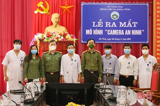 Bệnh viện Đa khoa tỉnh Hà Tĩnh ra mắt mô hình camera an ninh mới