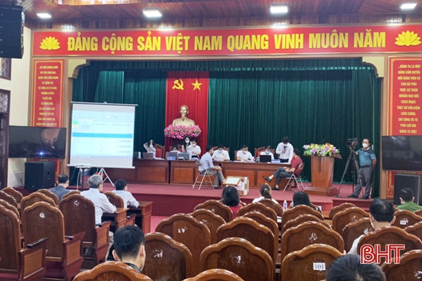 Đấu giá thành công 32 lô đất ở TP Hà Tĩnh vượt mức khởi điểm hơn 18,5 tỷ đồng