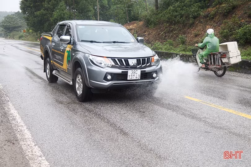 Ổ voi, ổ gà xuất hiện nhiều trên các tuyến quốc lộ ở Hà Tĩnh