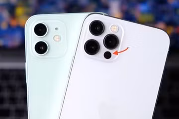 Chấm đen này trên iPhone 13 có tác dụng gì?