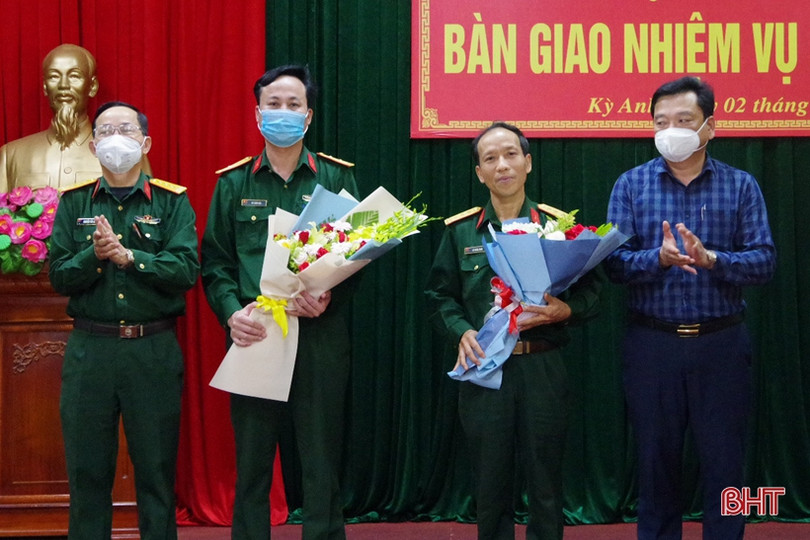 Ban CHQS huyện Kỳ Anh có Chính trị viên mới