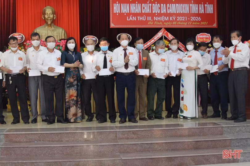 Ông Nguyễn Minh Nguyên làm Chủ tịch Hội Nạn nhân chất độc da cam/dioxin Hà Tĩnh