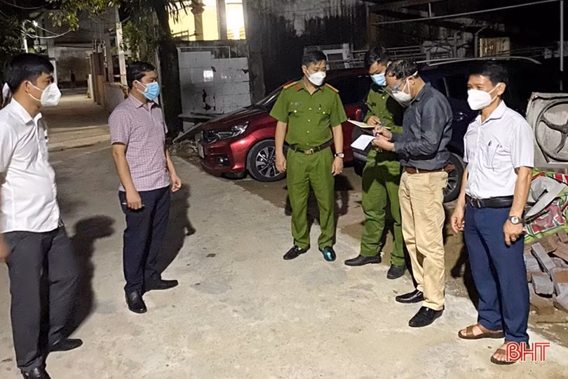 Truy vết, khoanh vùng xử lý dịch tại TP Hà Tĩnh: Chạy đua với thời gian!