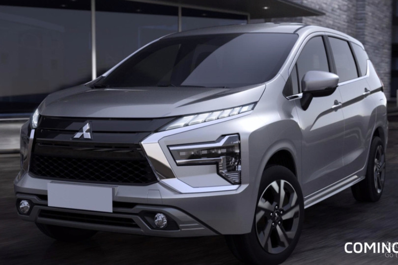 Ảnh chính thức của Mitsubishi Xpander facelift rò rỉ ngay trước giờ G