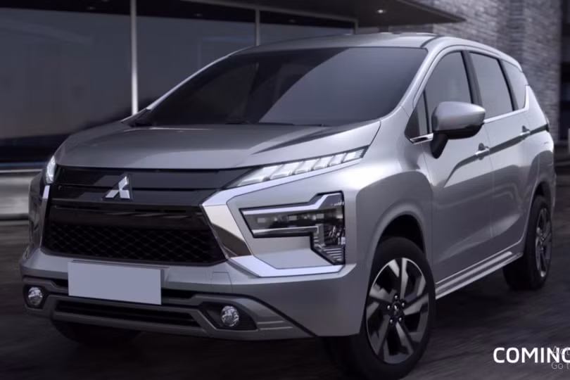 Ảnh chính thức của Mitsubishi Xpander facelift rò rỉ ngay trước giờ G