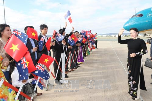 chu tich quoc hoi nguyen thi kim ngan tham chinh thuc australia