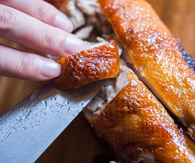 o nha cung lam duoc vit quay bac kinh ngon nuc tieng nhu ai