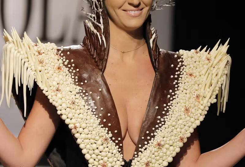 nhung thiet ke cong phu lam bang chocolate