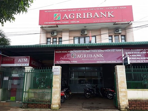 Chi nhánh Agribank Hòa Thắng, nơi xảy ra vụ cướp ten cuop bit mat tao ton no sung cuop ngan hang agribank