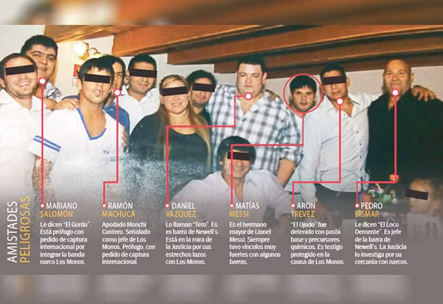 anh trai messi lai bi bat vi sung va mau