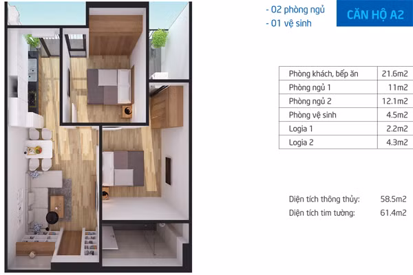 Đã mắt xem video phối cảnh Dự án nhà ở xã hội tại Hà Tĩnh