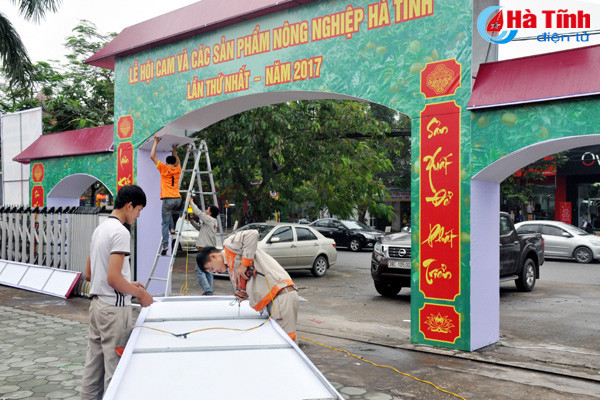 san sang cho le hoi cam va san pham nong nghiep ha tinh