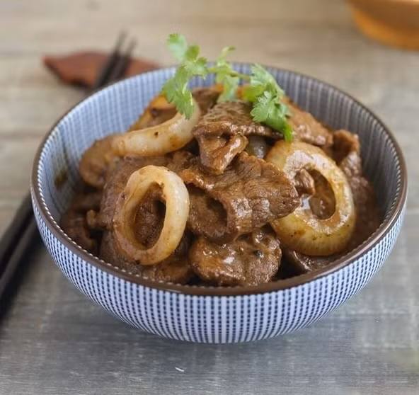 mon ngon mua dong huong dan cach lam bo sot tieu den ngon chuan vi