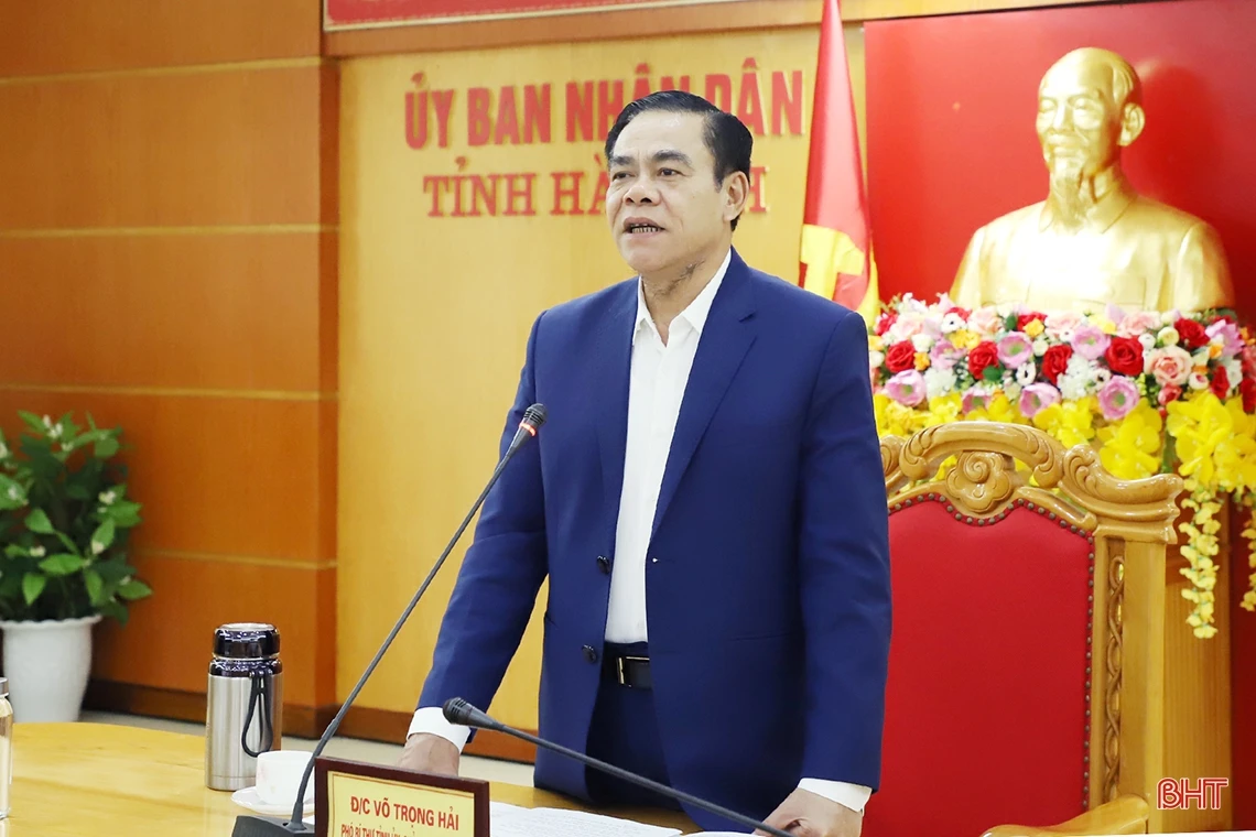 Chủ tịch UBND tỉnh Hà Tĩnh: Tập trung cao nhiệm vụ phát triển kinh tế - xã hội ngay từ tháng đầu năm
