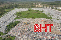 Báo động ô nhiễm từ các bãi chôn lấp rác thải rắn tại Hà Tĩnh