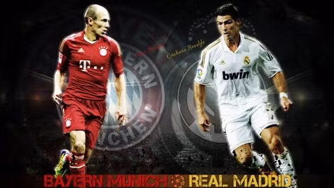 Bayern và Real đang là 2 ứng viên nặng ký nhất cho chức vô địch Champions League