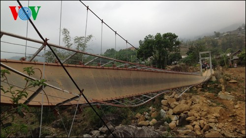 Vụ sập cầu treo ở Lai Châu gây thiệt hại lớn về người