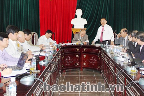 Phó Chủ tịch UBND tỉnh Lê Đình Sơn cho rằng, hiện nay, tình hình KNTC về lĩnh vực đất đai, tài nguyên đang chiếm tỷ lệ cao