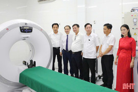 Khai trương hệ thống chụp cắt lớp hiện đại tại Trung tâm Y tế Tiên Điền 