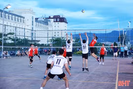 Formosa Hà Tĩnh tổ chức giải bóng chuyền chào mừng ngày thành lập Công đoàn Việt Nam