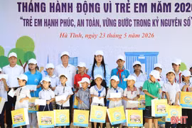 Hà Tĩnh phát động Tháng hành động vì trẻ em năm 2026