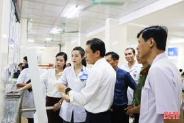 Cơ sở y tế đầu ngành Hà Tĩnh vận hành bệnh án điện tử