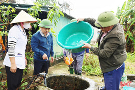 Nước rút đến đâu, vệ sinh môi trường, phòng chống dịch bệnh đến đó