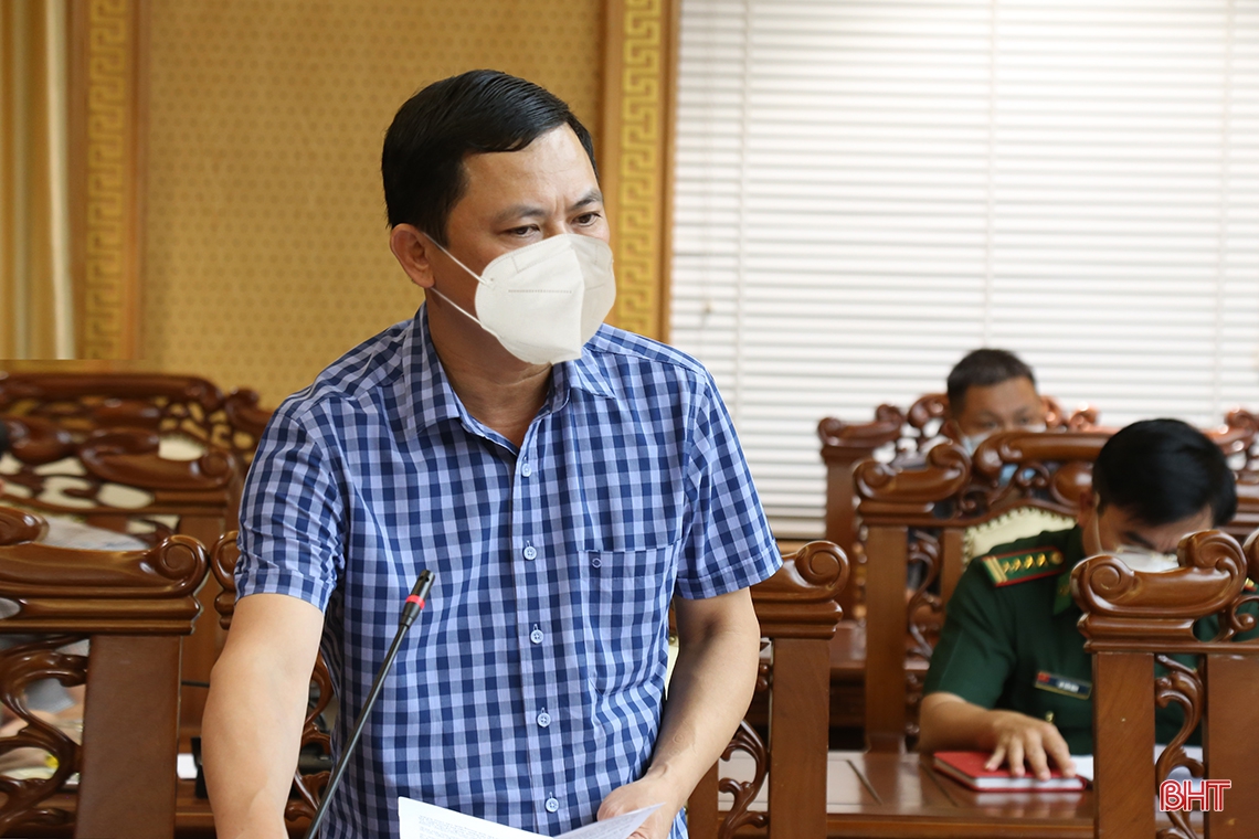 Bí thư Tỉnh ủy Hà Tĩnh: Các ngành, địa phương cần chủ động mọi phương án phòng, chống dịch COVID-19