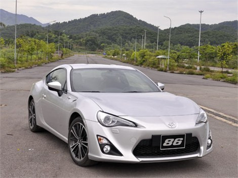 Toyota FT86, dòng xe làm thương hiệu của Toyota tại Việt Nam. Ảnh Bobi.