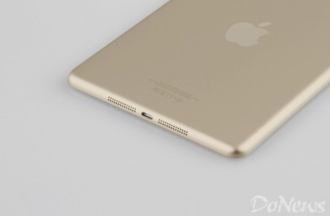 iPad mini 2 sẽ có phiên bản màu vàng champagne và Touch ID giống iPhone 5S?. Ảnh: DoNews