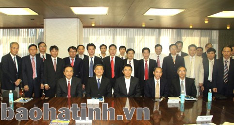 Đoàn cán bộ cấp cao tỉnh Hà Tĩnh đến thăm và làm việc với chính quyền tỉnh Kanagawa.